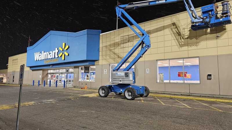 Completed exterior and interior caulking for control joints, windows, and doors at several Walmart locations across Ontario.